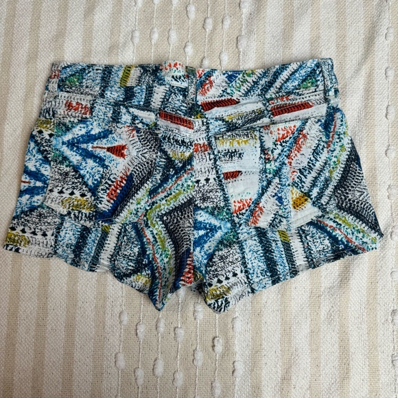 RAG & BONE Jean Surf Knit MultiColor Shorts size 28 - Picture 3 of 12